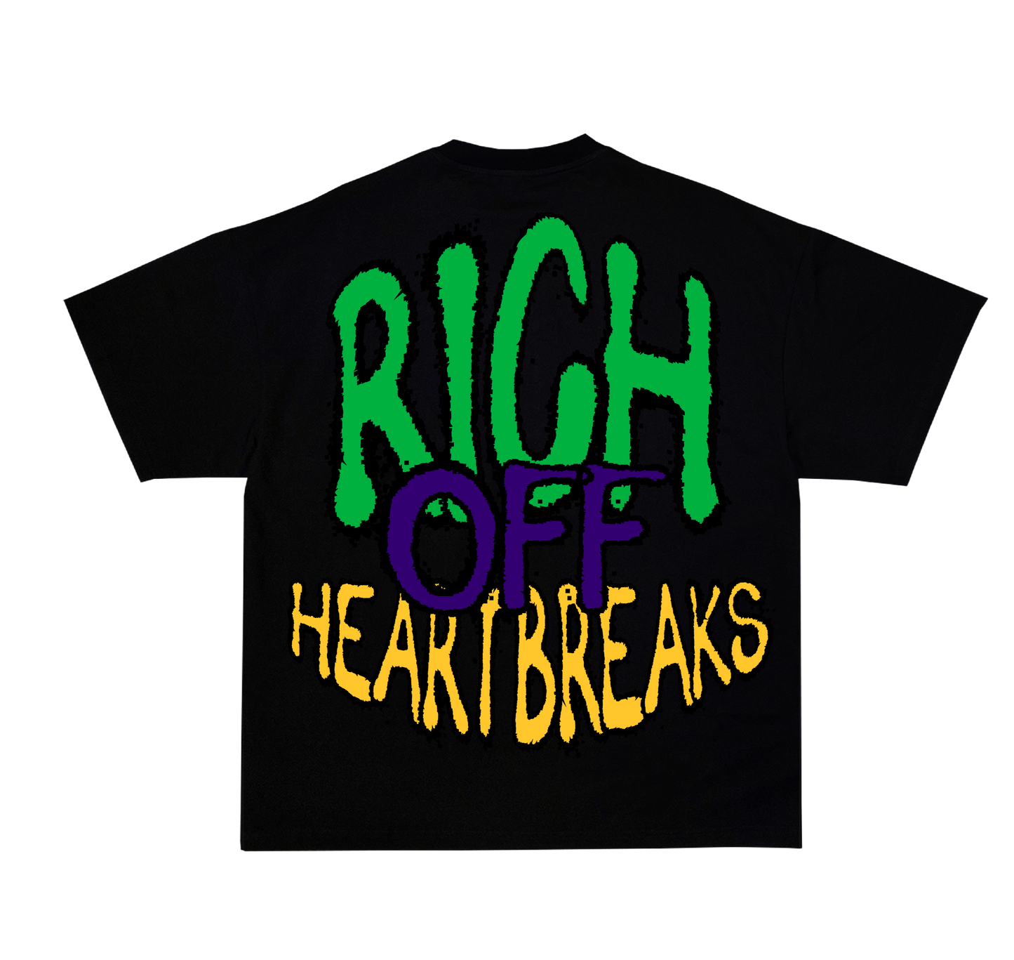 "Mardi Gras" Black ROH Shirt